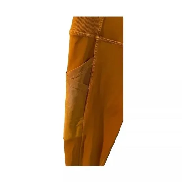 Savvi Mustard Yellow Joggers - Picture 3 of 5